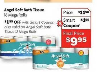 Family Dollar Angel soft bath tissue offer
