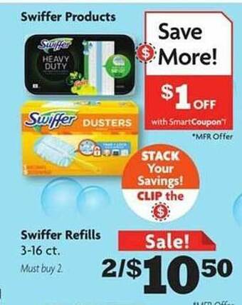 Family Dollar Swiffer refills offer