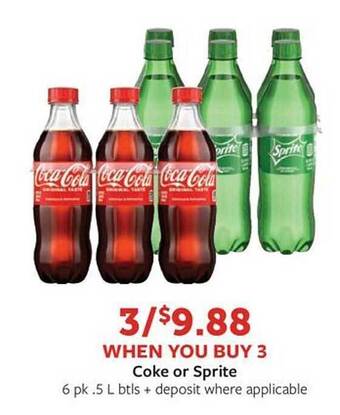 Fareway Coke or sprite offer