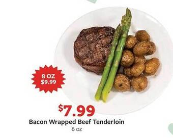 Fareway Bacon wrapped beef tenderloin offer