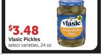 Fareway Vlasic pickles offer