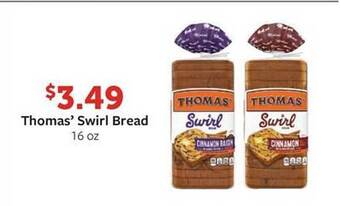 Fareway Thomas' swirl bread offer