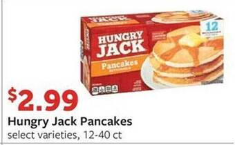 Fareway Hungry jack pancakes offer