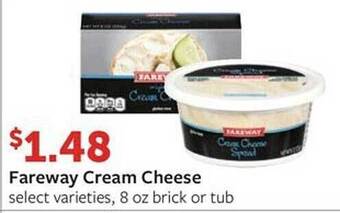 Fareway Fareway cream cheese offer