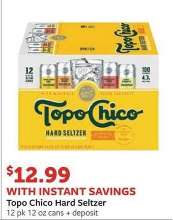Fareway Topo chico hard seltzer offer