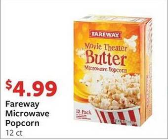 Fareway Fareway microwave popcorn offer