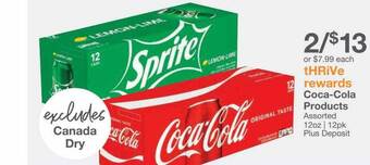 Kinney Drugs Coca-cola products offer
