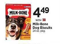 Milk bone dog biscuits