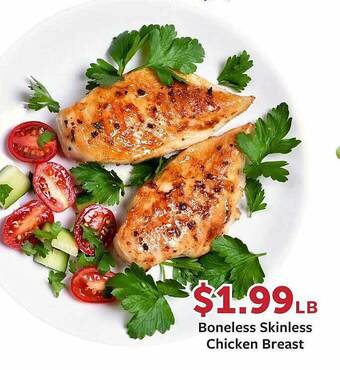 Fareway Boneless skinless chicken breast offer