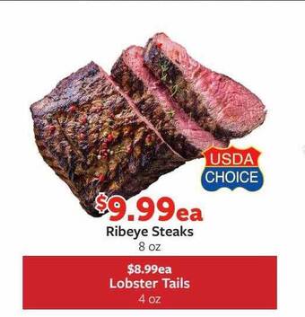 Fareway Ribeye steaks offer