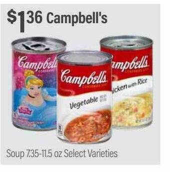 Commissary Campbell's soup offer