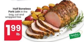 Albertsons Half Boneless Pork Loin offer