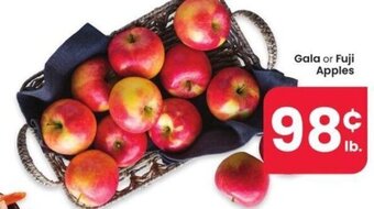 Albertsons Gala or Fuji Apples offer
