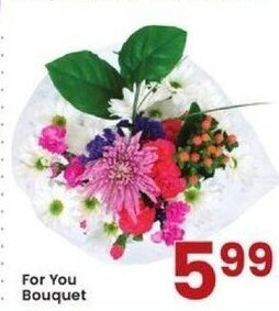 Albertsons For You Bouquet offer