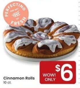 Albertsons Cinnamon Rolls 10 ct offer
