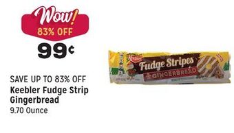 Grocery Outlet Fudge strip gingerbread offer