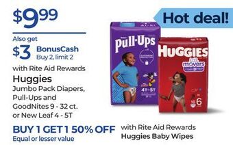 Rite Aid Huggies offer