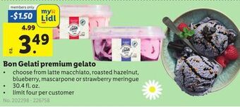 Lidl Bon gelati premium gelato offer
