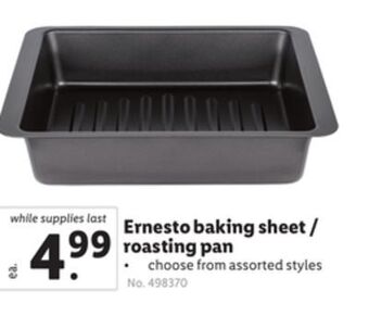 Lidl Ernesto baking sheet/roasting pan offer