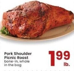 Albertsons Pork Shoulder Picnic Roast offer