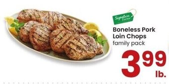 Albertsons Boneless Pork Loin Chops offer