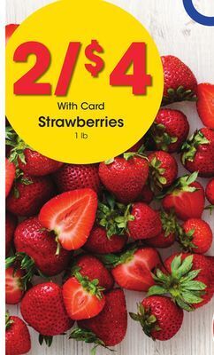 Kroger Strawberries offer