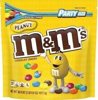 Kroger M & m' s party size candy offer
