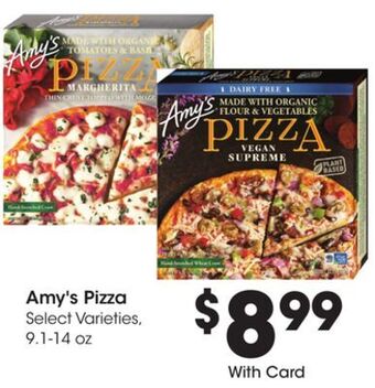 Kroger Amy's pizza offer