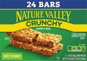 Kroger Nature valley or fiber one bars offer