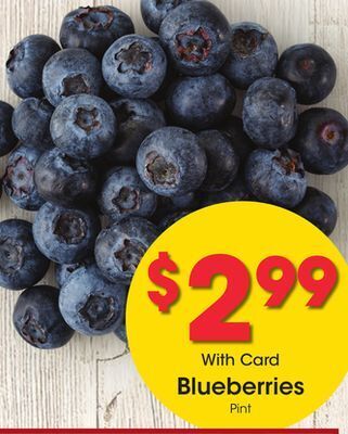 Kroger Blueberries offer