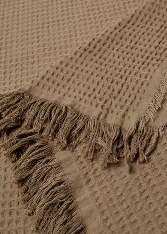 Mango Textured 100% cotton blanket offer