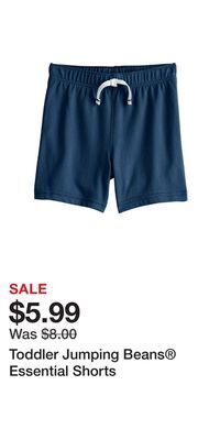 Kohl's Toddler jumping beans® essential shorts offer