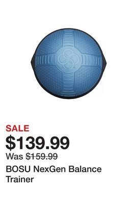 Dick's Sporting Goods Bosu nexgen balance trainer offer
