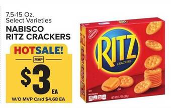 Food Lion Nabisco ritz crackers offer