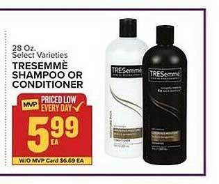 Food Lion Tresemmé shampoo or conditioner offer