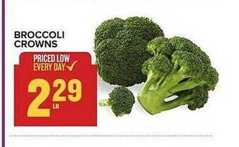 Food Lion Broccoli crowns offer
