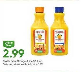 Stater Bros Stater bros, orange juice offer