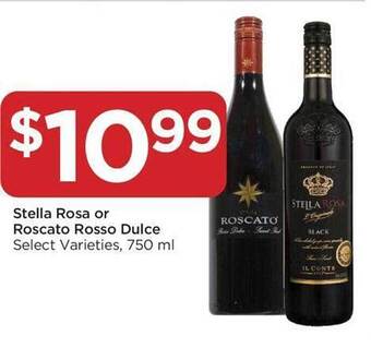 Food 4 Less Stella rosa or roscato rosso dulce offer