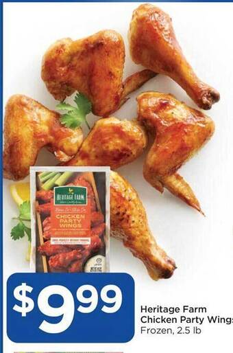 Food 4 Less Heritage farm chicken party wings offer