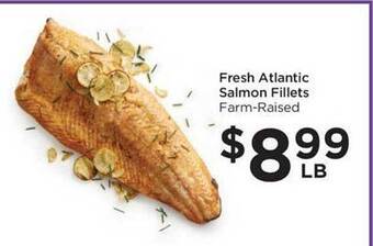 Food 4 Less Fresh atlantic salmon fillets offer