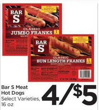 Food 4 Less Bar s meat hot dogs offer