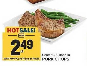 Food Lion Pork chops offer