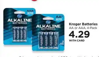 QFC Kroger batteries offer