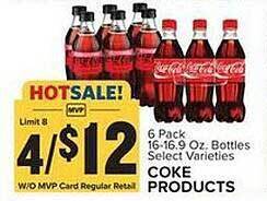 Food Lion Coke products offer