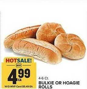 Food Lion Bulkie or hoagie rolls offer