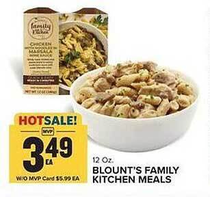 Food Lion Blount's family kitchen meals offer