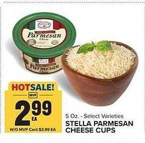 Food Lion Stella parmesan cheese cups offer