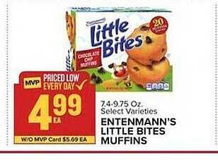 Food Lion Entenmann's little bites muffins offer