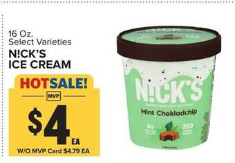 Food Lion N!ck's ice cream offer