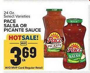 Food Lion Pace salsa or picante sauce offer